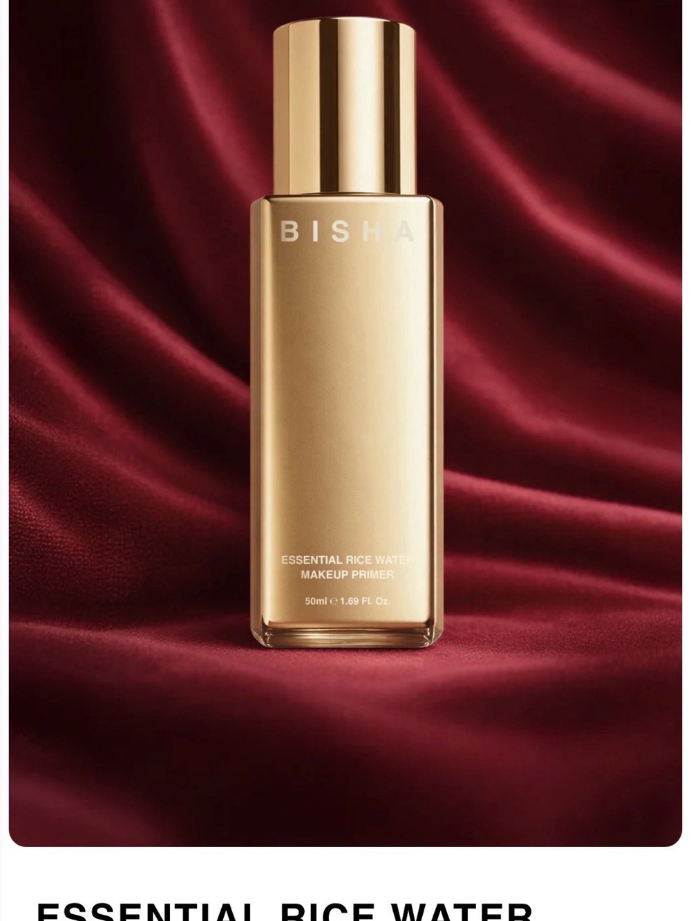 BISHA Essential Rice Water Makeup Primer 50ml Sealed Exp 09/2028 - Picture 4 of 7